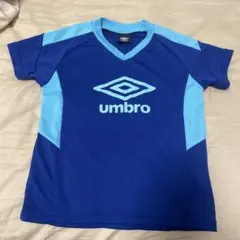 umbro Vネック Tシャツ 青 水色