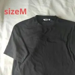 ✨UNIQLO✨　ユニクロ　エアリズム　Tシャツ　ブラック　Mサイズのサムネイル