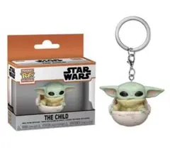 【新品未開封】スターウォーズ ベビーヨーダ グローグー POP! キーホルダー