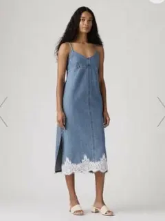 Levis 90s デニム スリップドレス 新品未使用 タグ付きのサムネイル