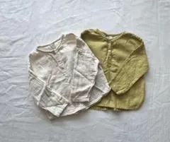 韓国子ども服 digreen marvi シャツ2枚セット80 90