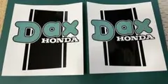 ダックススッテカーHONDA DAX ダックス風フレームネックスッテカー
