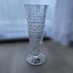 BOHEMIA カットクリスタル花瓶 約25cm お値下げしました！