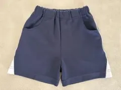 体育着 体操服 パンツ 半ズボン ハーフパンツ 紺 130 小学校 幼稚園