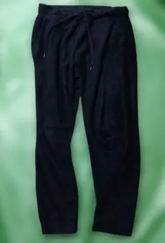 ユニクロ　ボアフリースパンツ(L) ブラック　あったかルームウェア　パジャマ