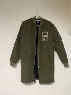 El lim オリーブ MA-1 コート フリース内張り