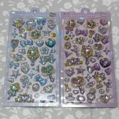 【正規品】【2枚】ボンボンドロップシール まじかる マジカル ブルー パープル