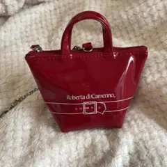 Roberta di Camerino 赤 エコバッグ ハルメクのサムネイル
