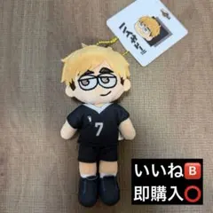 ハイキュー‼︎ ジロリ ぬいぐるみマスコットキーホルダー ハイキュープラザ 宮侑