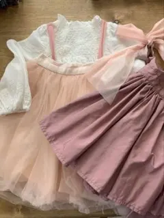 MARLMARL チュチュ エプロン ブラウス セット