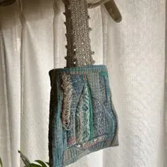 No.168 ヴィンテージカンタキルト(ラリーキルト)のミニバッグ