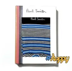 新品★ポールスミス★Mサイズ★ボクサー★トランクス★ブルー★4355