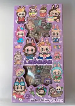 Labububu かわいいキャラクターシール 50枚入り
