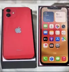 iPhone12 68GB SIMフリー 色はレッドの中古品になります。 - メルカリ