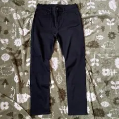 UNIQLO ヒートテックウルトラストレッチスリムジーンズ ブラック 30