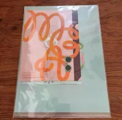 Mrs.GREEN APPLE 1番くじ Ｆ賞 クリアファイル＆ステッカー