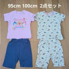 女の子 アンパンマン 半袖パジャマ 上下セット 95cm 100cm 2点セット