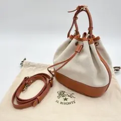 新品未使用 イルビゾンテ 2way ショルダーバッグ MARINI BUCKET