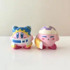星のカービィ まんまるソフビフィギュア ガチャ 2点セット