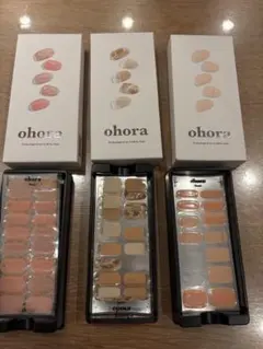 ohora ジェルネイルシール 3セット