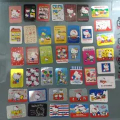 ハローキティ　フレークシール　40枚セット　ステッカー　シール　キラキラ　レア