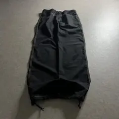 00s archive OAKLEY オールブラック 刺繍ワイド pants 00s archive OAKLEY オールブラック 刺繍ワイド pants - メルカリ