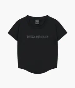 ブラックロゴTシャツ