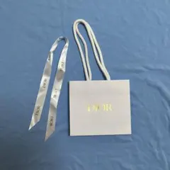【DIOR】 ショップ袋 小型 ホワイト