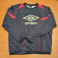 umbro ピステ・ウィンドブレーカー 黒赤