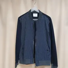 THE SHOP TK ブルゾン ネイビー ストライプ Mサイズ 美品