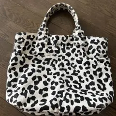 ローリーズファーム　lowrys farmヒョウ柄トートバッグ