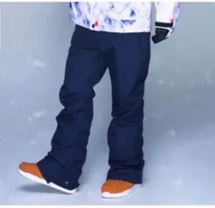 クリスマスセール！26日まで！ネイビー スノーボードパンツ ICEPARDAL