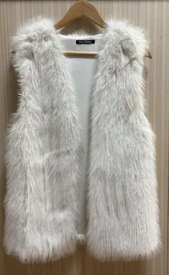 ホワイト ファーコート