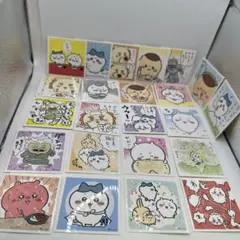 ちいかわ シール セット ハチワレ モモンガ シーサー ラッコ くりまんじゅう