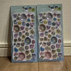 【正規品】プチドロップシール　⭐︎たまごっち カミオジャパン　2枚セット
