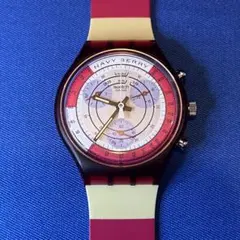 【TKOさん専用】Swatch Chrono　Navy Berry　SCR100