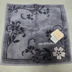 ジルスチュアート　タオルハンカチ　グレー