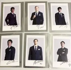 横浜ビーコルセアーズ チェキ風カード6枚セット スーツバージョン