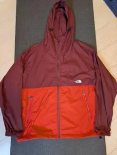 THE NORTH FACE コンパクトジャケット バーガンディ×レッド M