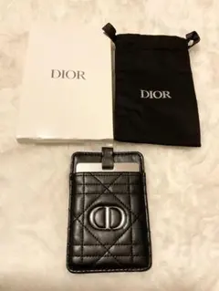 DIOR ディオール ミラー カードケース黒 ノベルティ - メルカリ