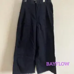 コーデュロイ ワイドパンツ