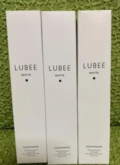 ✨お得な３本セット✨ LUBEE ホワイトニング歯磨き粉