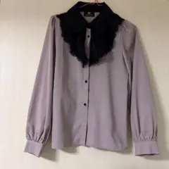 ROJITA ピンク レース長袖ブラウスのサムネイル