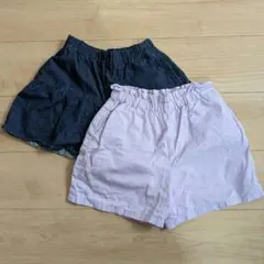 UNIQLO GU 130 ショートパンツ　セット