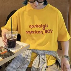 CIAOPANIC TYPY Tシャツ イエローのサムネイル