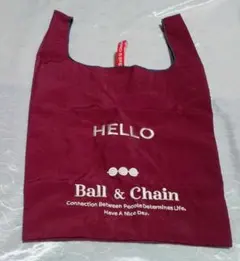 Ball＆Chain　ボール＆チェーン　エコバッグ