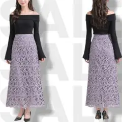 【GRL】オフショルフレアスリーブテレコトップス ブラック S