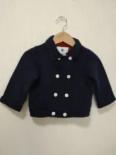 18m 90cm PETIT BATEAU ネイビーアウター