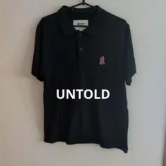 UNTOLD ポロシャツ ブラック Mサイズ