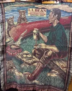 L.L. Bean エルエルビーン　ラグ　タペストリー　ブランケット L.L.Bean（エルエルビーン） ブランケット ウィケッド・プラッシュ